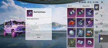 Pes hesabı ilə barter edilir. Hesab xüsusiyyətləri: • 65 Level • 37 — 9