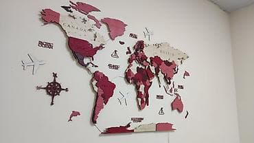 dekor agac: Dünyanın siyasi xəritəsi:Həm işıqlı həm də sadə formada — 3