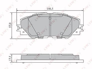 byd disk teker: Ön, Toyota Orijinal, Yeni — 2
