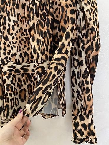Leopar Naxışlı Qadın Koftası – Kinzi Collection Digər elanlarımda da — 3