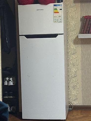 ucuz soyuducu qiymetleri: 2 qapılı Hoffman Soyuducu Satılır, rəng - Ağ — 1