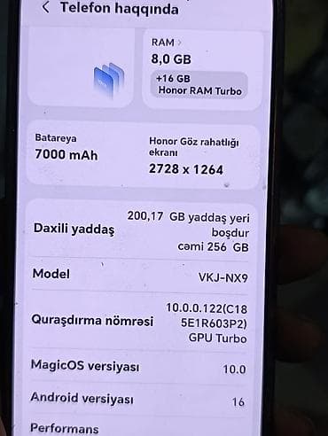 note 5 pro: Honor 256 GB, rəng - Narıncı — 3
