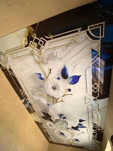 dartma tavanlar: 3D fotoprint gərgin tavanlar – dizayn və quraşdırma xidməti - — 9