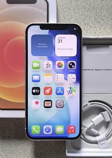 irshad telecom iphone 8: IPhone 12, 128 GB, Ağ, Zəmanət, Simsiz şarj, Face ID — 2