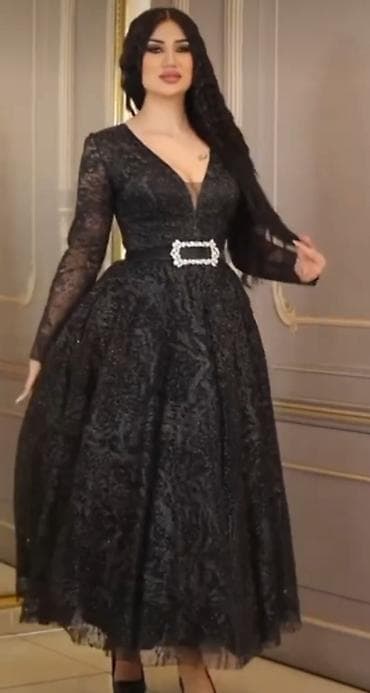 cicekli don: Təzədir. Zərif ziyafət donları kolleksiyası - Uzun, bədənə oturan — 5