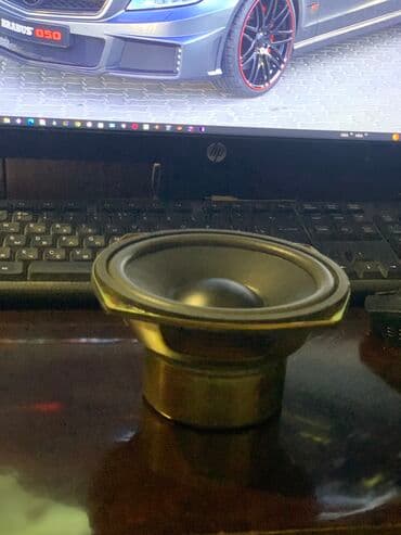 Микрофоны: Б/у Acoustic Energy Колонка, Тип - Сабвуфер, цвет - Черный — 3