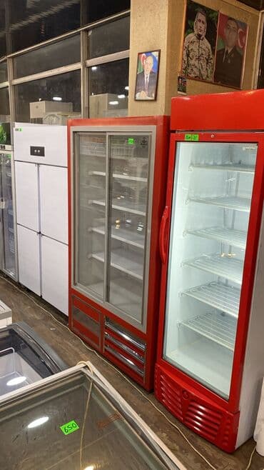 Mağaza və kafe üçün vitrin soyuducular - Tip: Şaquli vitrin