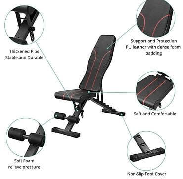 qedimi pullar: İdman Stolu Tənzimlənən İdman Skamyası / Trenajor Skamyası (Adjustable — 1