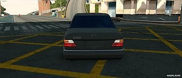 p4 disk: Mercedes-Benz W124 sedan – klassik dizayn və rahat salonlu şəhər — 7