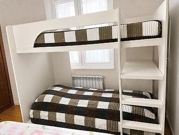 mebel materialı: Oğlan və qız üçün, Yeni, Çarpayı, Matrassız, Siyirməsiz — 1