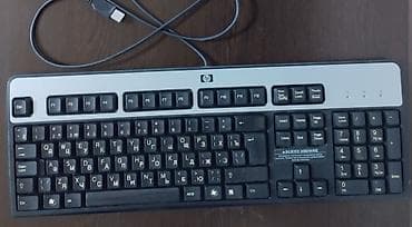 hp komputer: HP USB klaviatura - Tam ölçülü layout: funksional düymələr (F1–F12) — 2