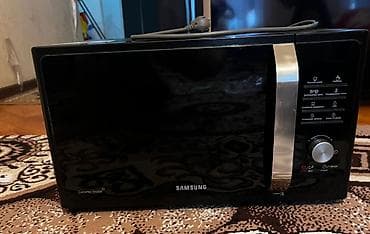 Audio: Mikrodalğalı soba Samsung, Ayrıca dayanan, Mikrodalğalar ilə, rəng - Qara — 1