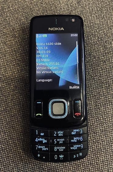 philips xenium f511: Nokia 6600, rəng - Qara, Düyməli — 1