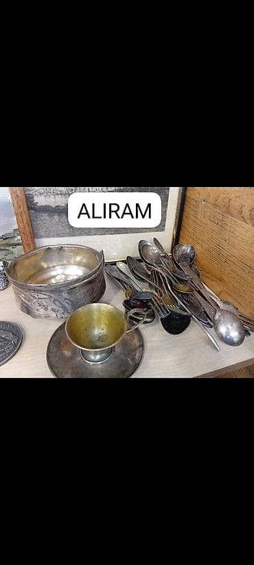 qedim samovar satisi: Alıram – köhnə gümüş və digər qiymətli metal əşyalar - Sovet dövrü — 3