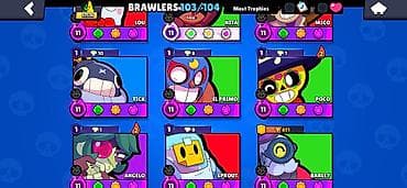 cry baby: SATURN FAME I 104/103 Brawler 40 LEVEL 11 RANKED MYTHIC 98 rare skin — 3