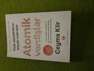 Məhsul: Kitab – “Atomik Vərdişlər” (Ceyms Klir) Təsvir: - Dil — 1