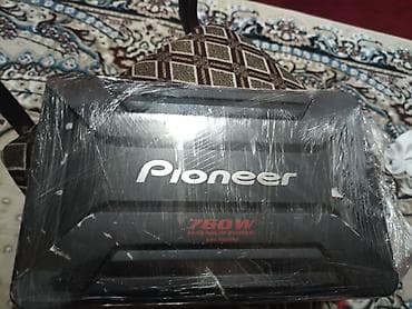 реклама на тв: Pioneer avtomobil gücləndiricisi - Maksimal güc: 760W (üzərində qeyd — 1