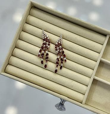 bil: Xuping ziyafət sırğaları - Premium keyfiyyət; qaralmır - Şıq — 9