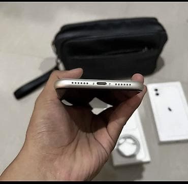 IPhone 11, 128 GB, Ağ, Face ID