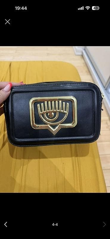 michael cors: Qara çiyin/çapraz çanta - Material: hamar teksturalı süni dəri - — 1