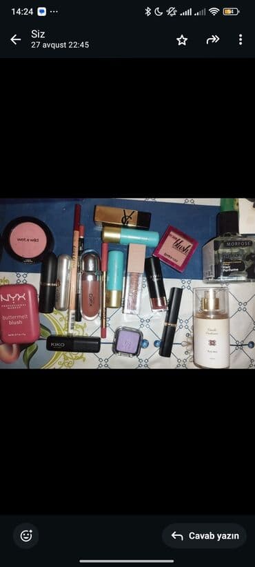 Kosmetik dəst, >10 məhsul