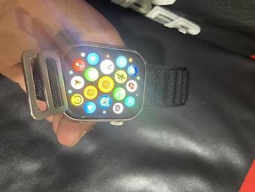 msi az: Apple Watch Series 9 Ultra Dizayn (Premium) Smart Saat Şəxsi — 4