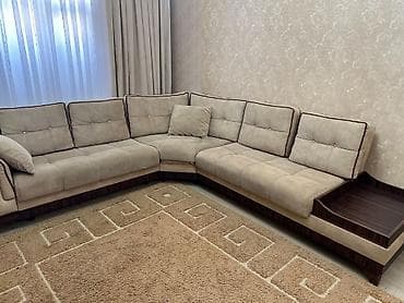 belissa mebel: Künc divan, İşlənmiş, Açılan, Bazalı, Parça, Çatdırılma yoxdur — 8