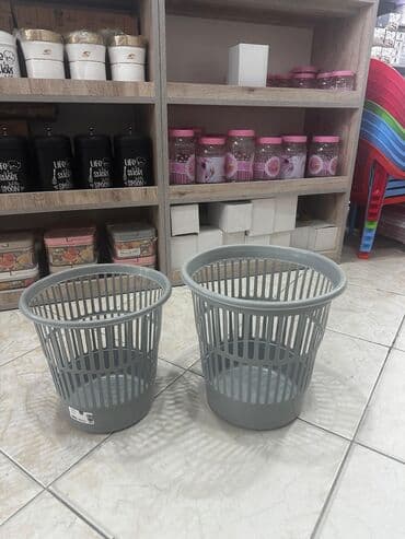 zibil qutusu: Ofis və ev üçün zibil qabı – praktik və rahat Plastik zibil qutusu – — 2