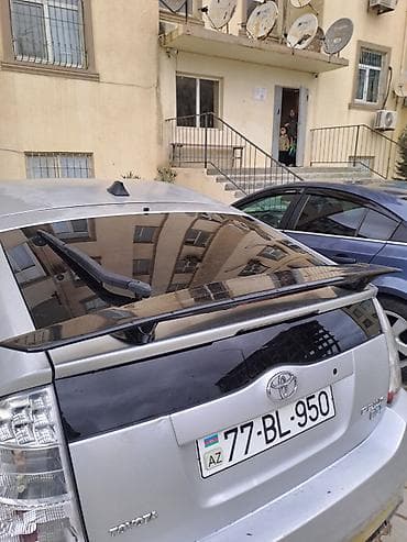 maşin aksesuar: Spoyler, İşlənmiş, Plastik, Toyota PRİUS — 1
