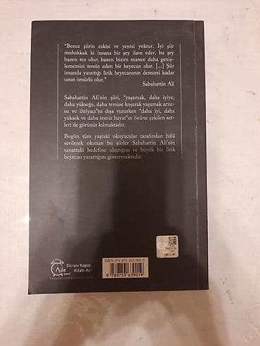 haci sahin kitabi: Sabahattin Ali – Bütün Şeirləri (Bütün Eserleri seriyası) - — 2