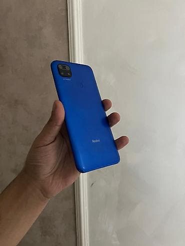 lg g3 ekran: Redmi 9C, 64 GB, rəng - Göy, Barmaq izi — 7