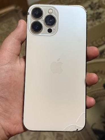 12 mini: IPhone 13 Pro Max, 256 GB, Matte Gold — 2