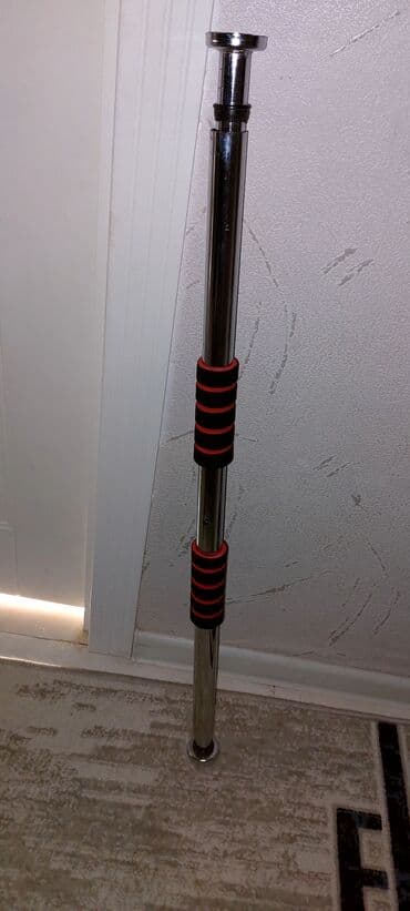 Qapı arası turnik (evdə məşq üçün) - Material: xromlanmış metal boru