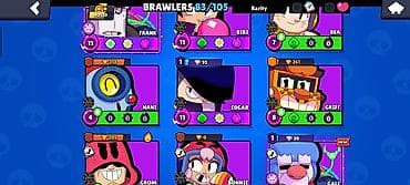 cayci isi: Brawl Stars hesabı – inkişaf etmiş profil - Kupa: 40,530+ - Səviyyə — 6