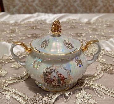 Nahar dəsti, rəng - Bej, Farfor, Madonna, 1 nəfərlik, Almaniya