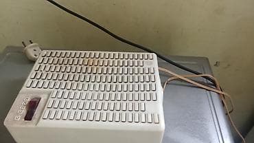 elektrik saat: Elektrik tənzimləyici (stalbizator) sovet malı tam işlək — 2