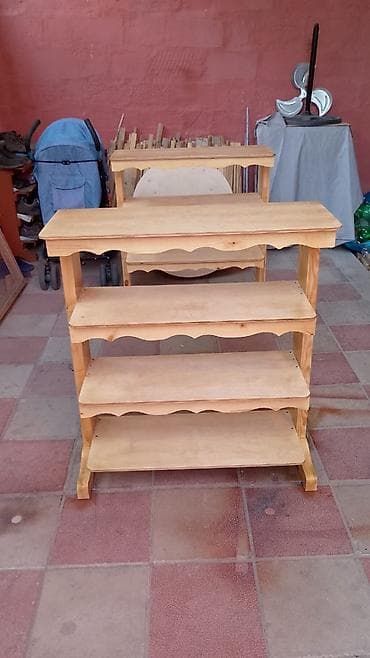 dekor ref: - Material: təbii ağac (şam ağacı görünüşlü), zımparalanmış səth - — 1