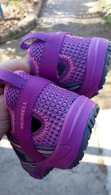 Çəkmələr: Американский бренд Merrell. Кожа + синтетические вставки. Новые — 4