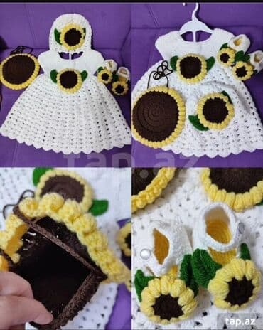 salvar koynek modelleri: Uşaq dəsti, Qız üçün, 9 - 12 ay — 1