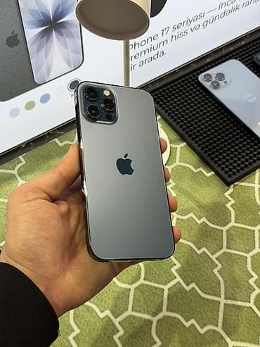 airpods max replika: IPhone 12 Pro Max, 128 GB, Mavi, Face ID — 3