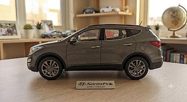 oyuncag masin: Hyundai Santa Fe 2014 – 1:18 miqyaslı kolleksiya modeli - Rəsmi — 2