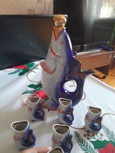 servant qablari: Fiqur, rəng - Göy — 4