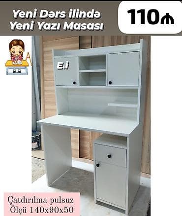 corək polkası: Yazı masası Yep yeni 110 azn rəng seçimi var çatdırılma var endirimli — 1