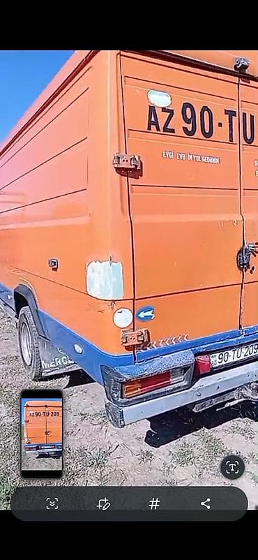 arxa panel: Mercedes-Benz 819, 2003 il, motor 4.3 l, Furqon, İşlənmiş — 3