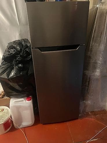 Audio: İşlənmiş 2 qapılı Hoffman Soyuducu Satılır, rəng - Boz — 1