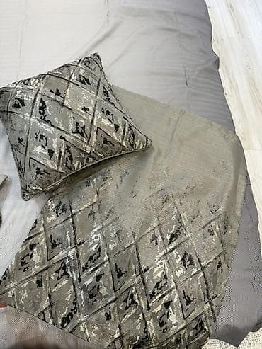 Tekstil: Yeni rəng - Gümüşü Balış üzü, Ödənişli çatdırılma — 4