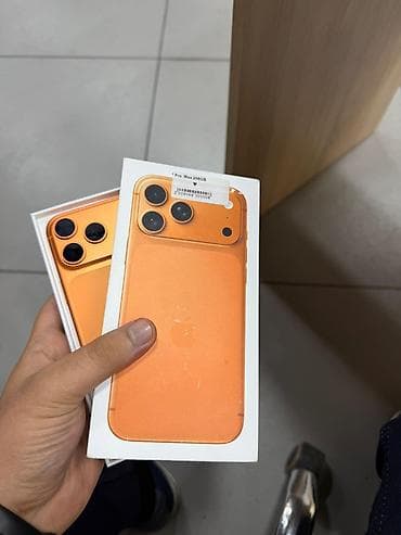 dubay varianti iphone: IPhone 17 Pro Max, 256 GB, Narıncı, Zəmanət — 1