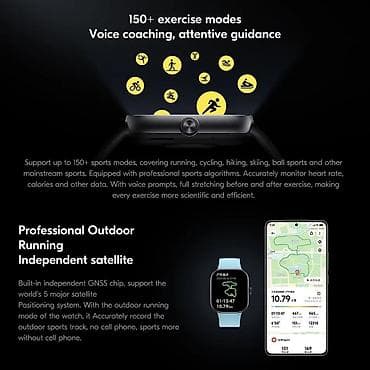 Çantalar: Yeni, Smart saat, Xiaomi, rəng - Qara — 6