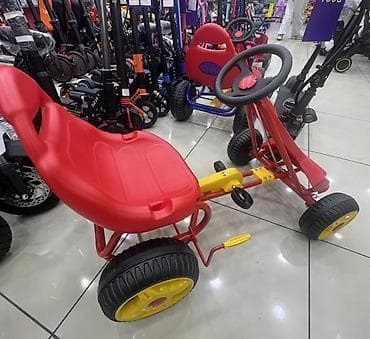 elektrikli masin: Uşaq pedaallı qokart – GTOYS Speedcar - Mexaniki pedaallı sürüş — 2