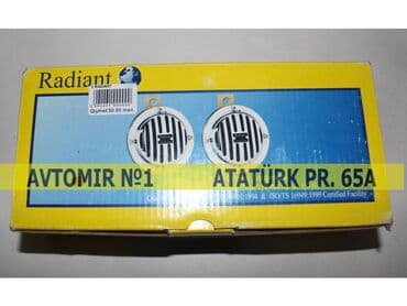 ravon satış mərkəzi: Siqnal "radiant" bundan başqa hər növ avtomobi̇l aksessuarlarinin — 1